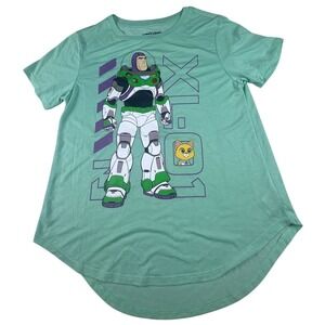 Disney Pixar Lightyear Buzz Lightyear and Sox Graphic‎ T Shirt Kid's L 11-13